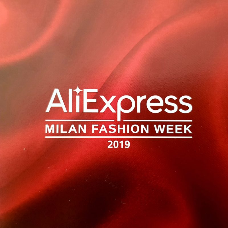 Aliexpress Milano fashion week 2019